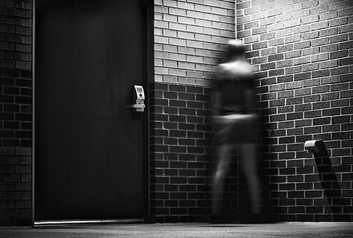 Liminal, image by Kevin Solie woman in corner