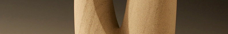 section of Caress (limestone sculpture) by Michael Van Vooren