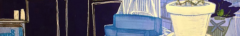 section of Blue Cafe by Yuko Kyuto